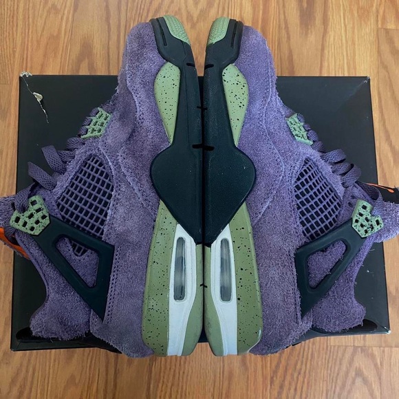 Jordan 4 Retro Canyon Purple - Picture 7 of 8